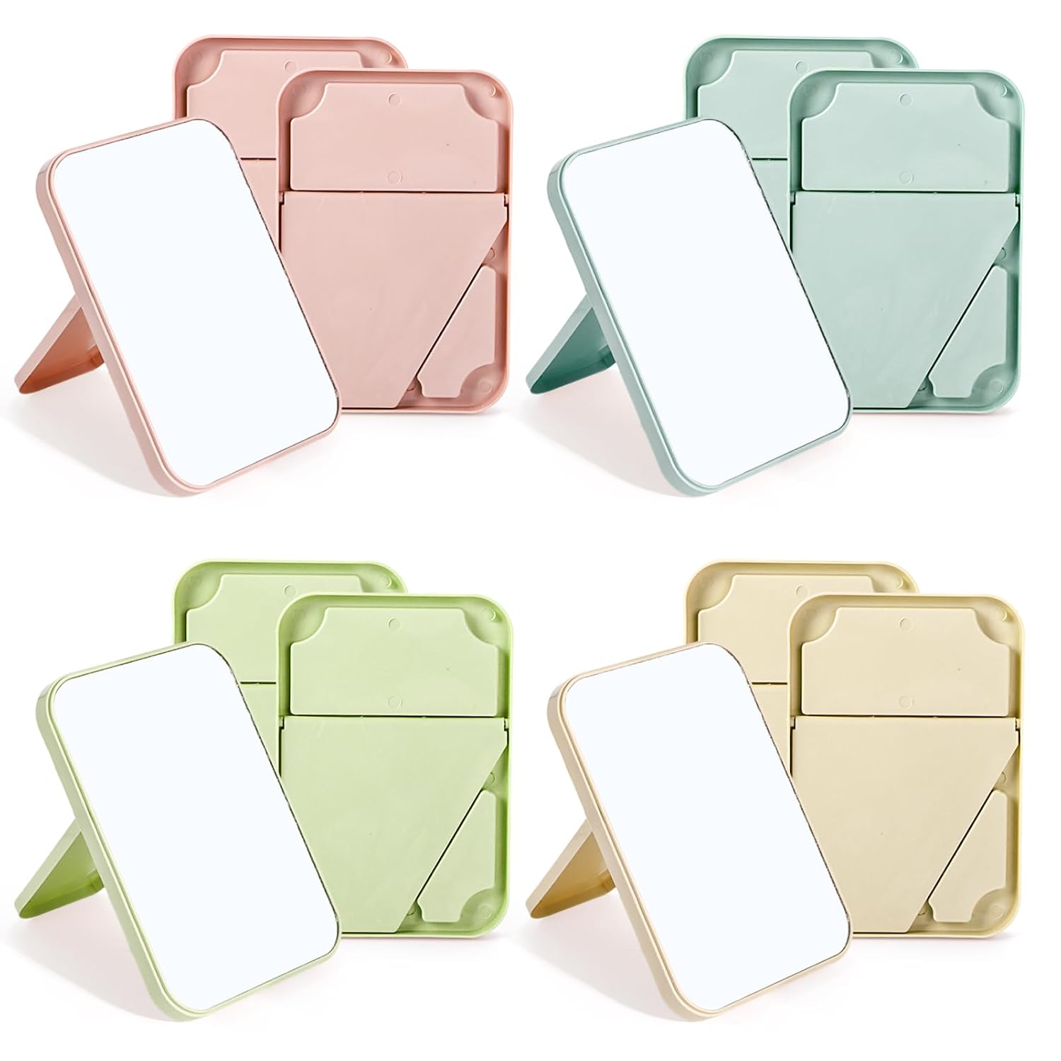 Foldable Desktop Makeup Mirror with Stand