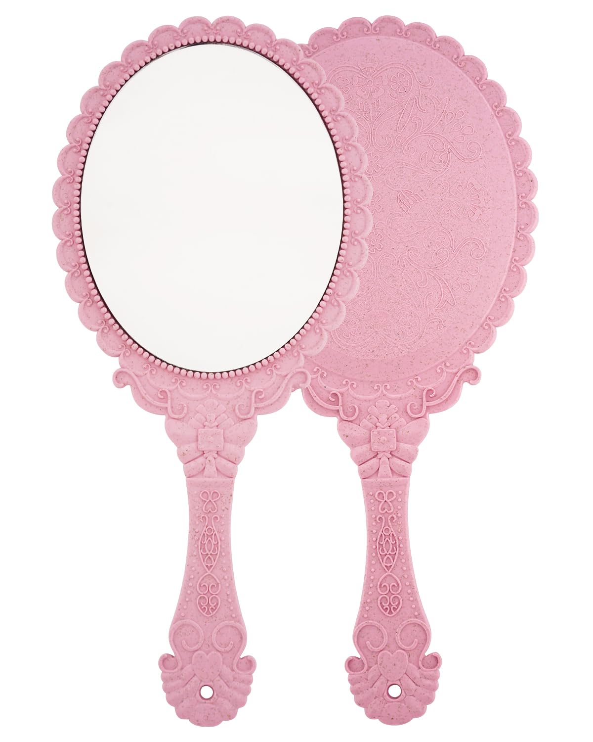 Vintage-Style Handheld Makeup Mirror
